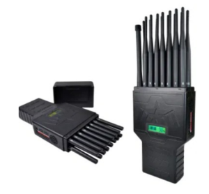 Brouilleur 18bandes Unique16 Antenne cachée Coque ABS Lojack portable Brouilleur de signal de téléphone portable GPS WiFi 5g 1618E