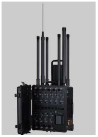 Brouilleur portable 10 bandes DDS Bombe Brouilleur Portée de 500 m DP10001