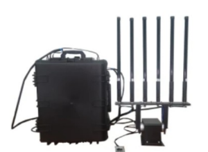 Brouilleur Haute puissance 450 W Véhicule GPS embarqué GSM WiFi Anti-drone Système Brouilleur de signal Drone cz03